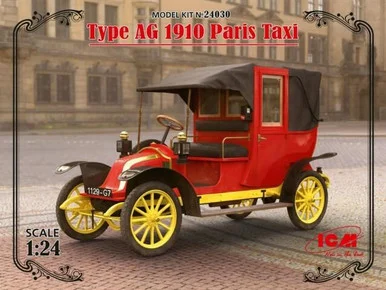1/24 ICM Type AG 1910 Paris Taxi - ICM Models