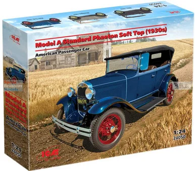 ICM24050 1:24 ICM Model A Standard Phaeton Soft Top (1930s)