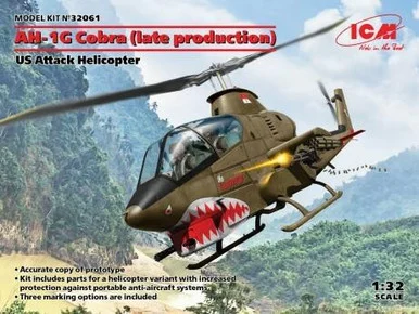 1/32 ICM AH-1G Cobra (late production), US Attack Helicopter