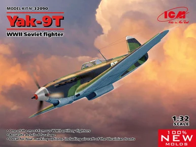 1/32 Yak-9T WWII Soviet Fighter - 32090