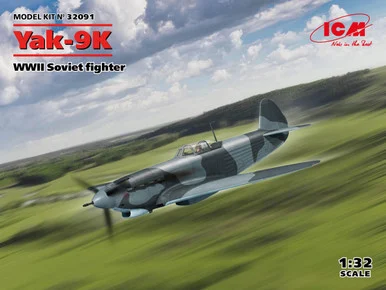 1/32 ICM Yak-9K WWII Soviet Fighter
