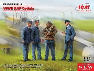 1/32 ICM WWII RAF Cadets (100% new molds) - ICM Models
