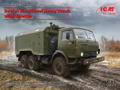1/35 ICM Soviet Six-Wheel Army Truck with Shelter