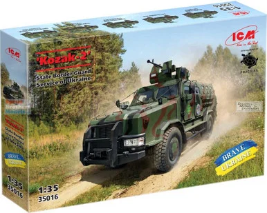 ICM35016 1:35 ICM Kozak-2 State Border Guard Service of Ukraine