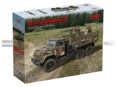 ICM35017 1:35 ICM ZiL-131 with DShKMd Crew [Armed Forces of Ukraine]