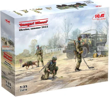 ICM35018 1:35 ICM 'Danger! Mines!' Ukraine, Summer 2022