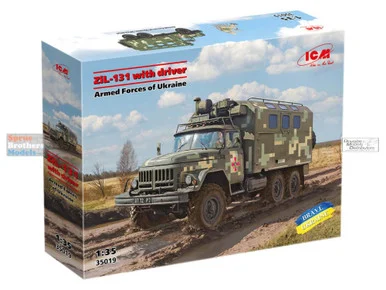 ICM35019 1:35 ICM Zil-131 with Driver Armed Forces of Ukraine
