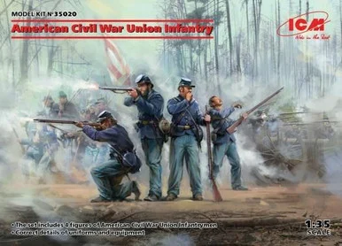 1/35 ICM American Civil War Union Infantry - ICM Models
