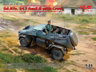 1/35 ICM Sd.Kfz. 247 Ausf.B with Crew - ICM Models