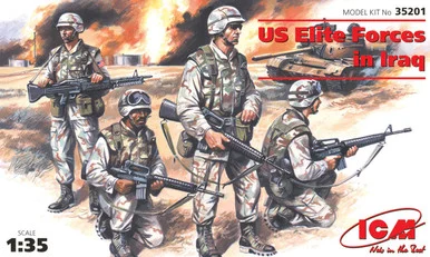1/35 ICM US Elite Forces in Iraq (4 figures - 4 soldiers)