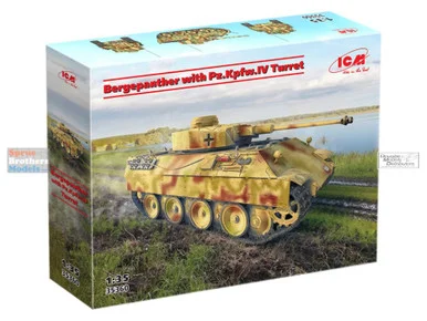 ICM35360 1:35 ICM Bergepanther with Pz.Kpfw.IV Turret