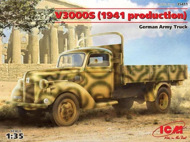 1/35 ICM V3000S (1941 production) , German Army Truck - ICM Models