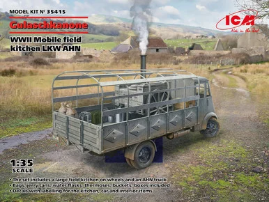 1/35 ICM Gulaschkanone WWII German Mobile Field Kitchen - ICM Models