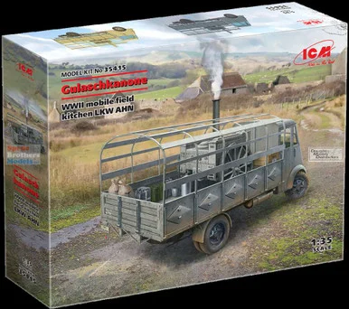 ICM35415 1:35 ICM Gulaschkanone WW2 German Mobile Field Kitchen LKW AHN