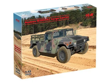 1/35 ICM Humvee M1097A2 Cargo Carrier Plastic Model Kit - ICM Models