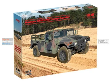 ICM35436 1:35 ICM M1097A2 Humvee Cargo Carrier
