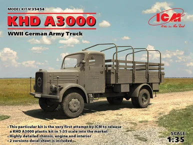 1/35 ICM KHD A3000, WWII German Truck - ICM Models