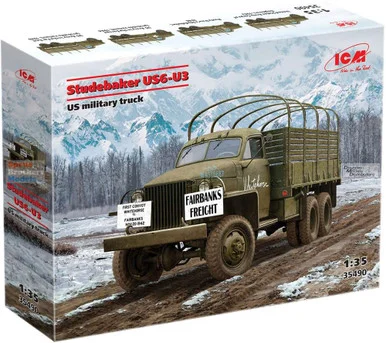 ICM35490 1:35 ICM Studebaker US6-U3 US Military Truck