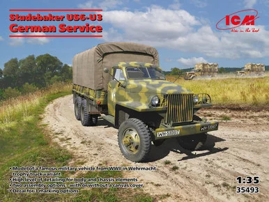 1/35 ICM Studebaker US6-U3 in German Service