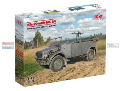 ICM35502 1:35 ICM Kfz.70 with MG34