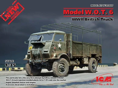 1/35 ICM Model W.O.T. 6, WWII British Truck - ICM Models