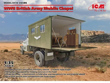 1/35 ICM WWII British Army Mobile Chapel - ICM Models