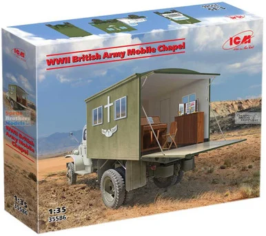 ICM35586 1:35 ICM WW2 British Army Mobile Chapel