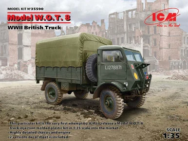 1/35 ICM Model W.O.T. 8, WWII British Truck - ICM Models