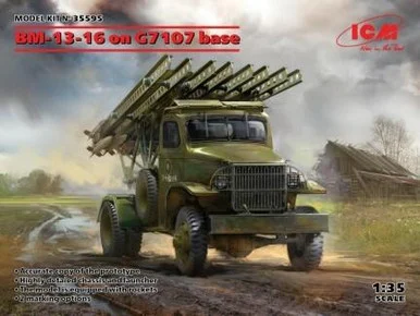 1/35 ICM BM-13-16 on G7107 base