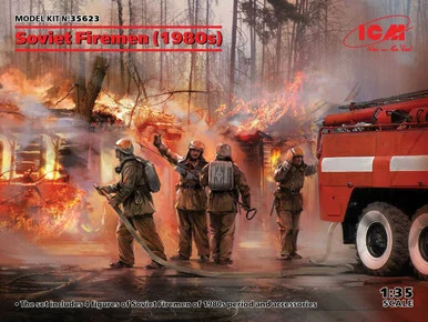 1/35 ICM Soviet Firemen (1980s) - ICM Models