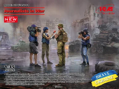 1/35 ICM Journalists at War - ICM Models