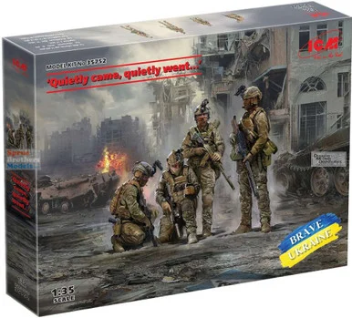 ICM35752 1:35 ICM 'Quietly Came, Quietly Went...' Ukrainian Special Operations Forces Figure Set