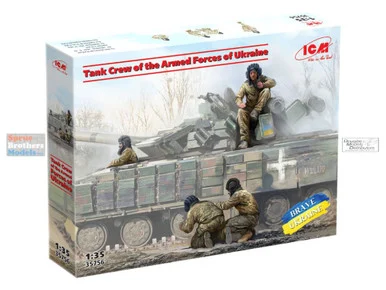 ICM35756 1:35 ICM Tank Crew of the Armed Forced of Ukraine Figure Set