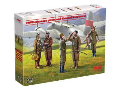 1/48 ICM Japanese pilots and Ground Personnel WWII - ICM Models