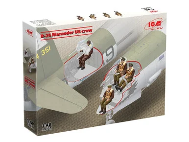 1/48 ICM B-26 Marauder Figures Crew