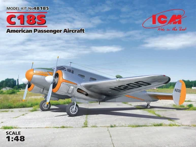 1/48 ICM C18S, American Passenger Aircraft - ICM Models