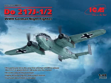 1/48 ICM Do 217J-1/2, WWII German Night Fighter