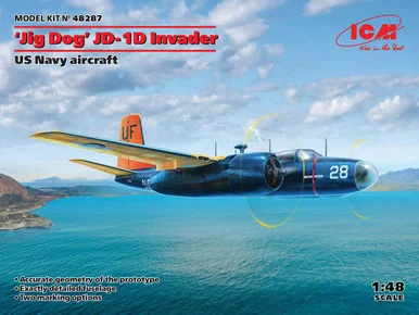 1/48 ICM Jig Dog JD-1D Invader USN Aircraft