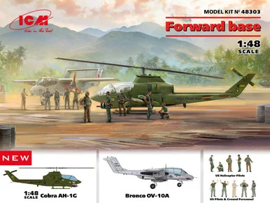 1/48 ICM Forward Base - Cobra, Bronco and Figures