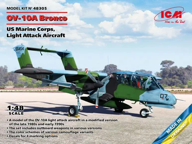 1/48 ICM OV-10A Bronco US Marine Corps Light Attack Aircraft