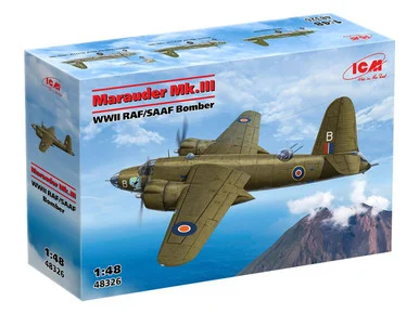 1/48 ICM Marauder Mk.III WWII RAF/SAAF Plastic Model Kit - ICM Models