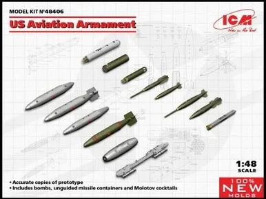 1/48 ICM US Aviation Armament (100% new molds) - ICM Models