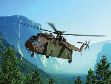 1/35 ICM CH-54A Tarhe with Universal Military Pod Plastic Model Kit