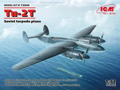 1/72 ICM Tu-2T Soviet Torpedo Plane