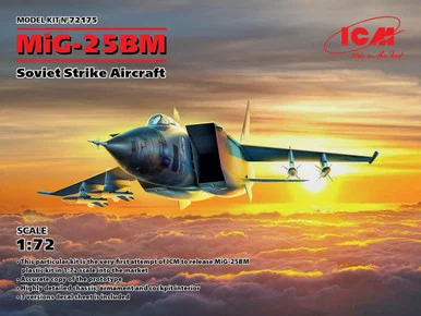 1/72 ICM MiG-25 BM, Soviet Strike Aircraft