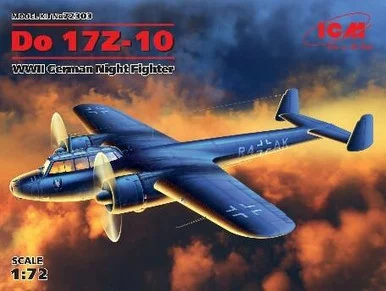 1/72 ICM Do 17Z-10, WWII German Night Fighter
