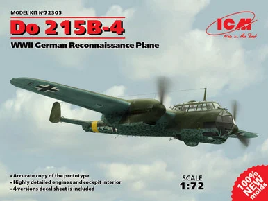 1/72 ICM Do 215B-4 WWII Reconnaissance Plane