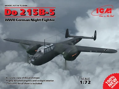 1/72 ICM Do 215B-5, WWII German Night Fighter