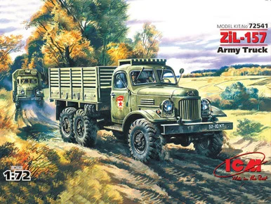 1/72 ICM ZiL-157 Army Truck Plastic Model Kit