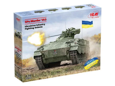 1/72 ICM Models SPz Marder 1A3 Ukrainian Infantry Fighting Vehicle Plastic Model Kit